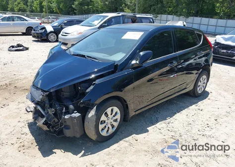 2016 Hyundai Accent Se z USA, uszkodzony, nr VIN KMHCT5AE5GU241739